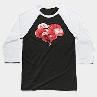 snake Heart Baseball T-Shirt